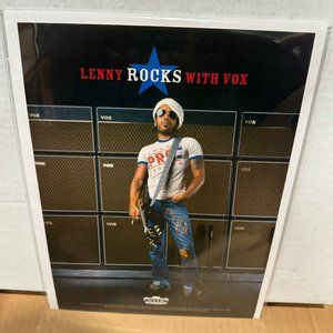 Lenny Kravitz - VOX Amps - 2003 Print Advertisement
